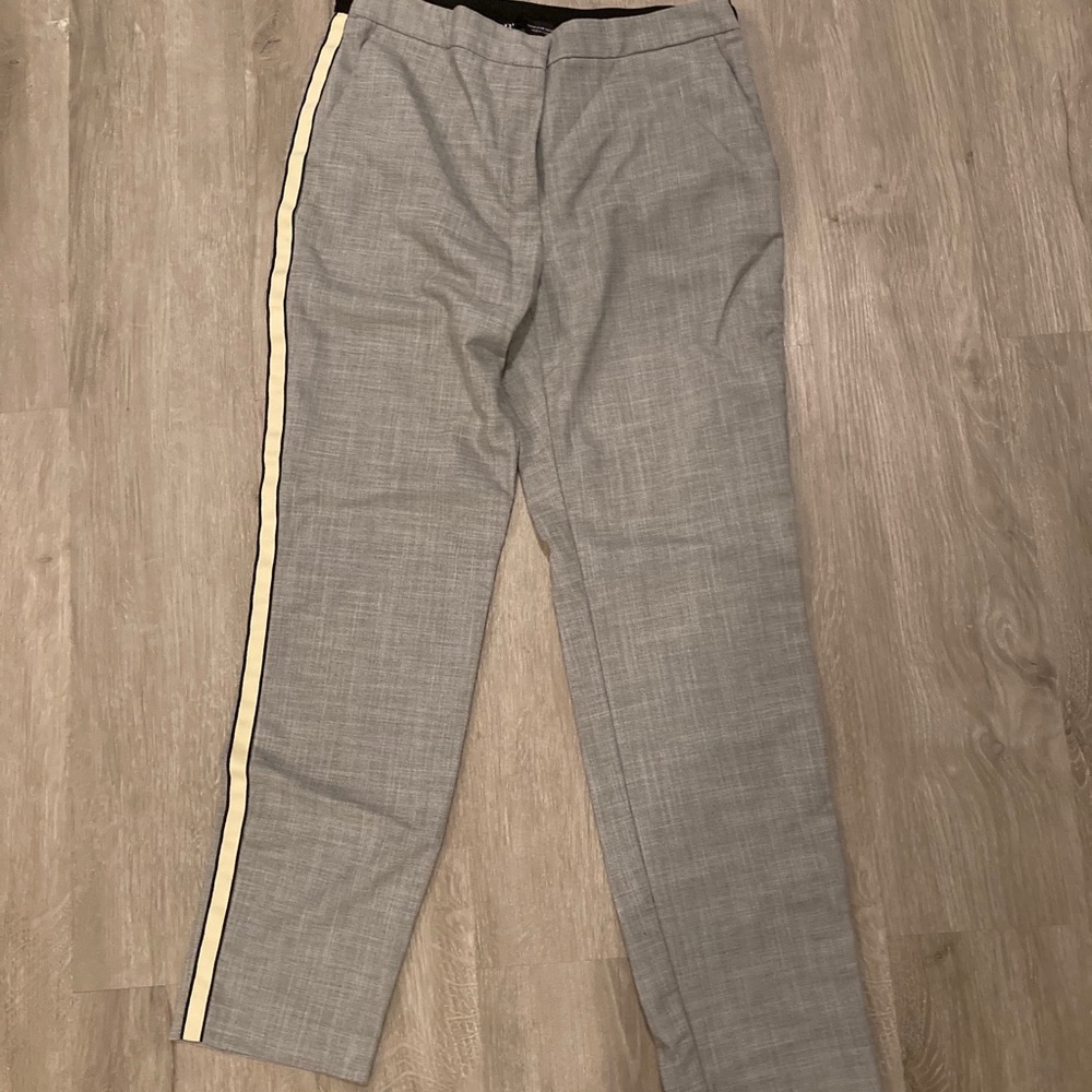 Zara pants with side stripe